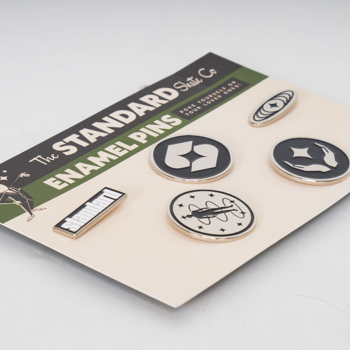 Standard Enamel Pins - 5 Pack