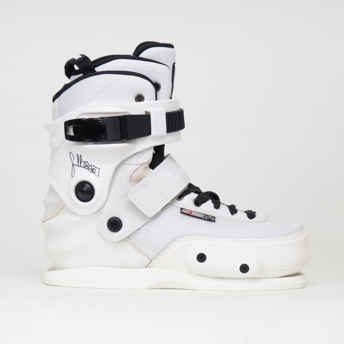 Seba CJ2 Prime White Skates (Plastic version with removable liner) - Boot Only