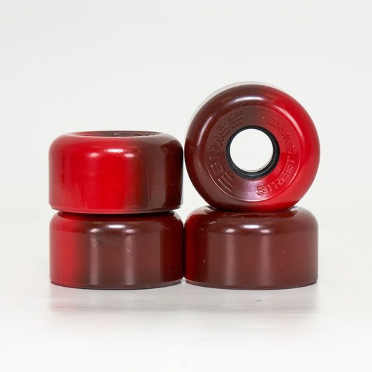 Sims Street Snakes 62mm/78a Wheels - Red/Black