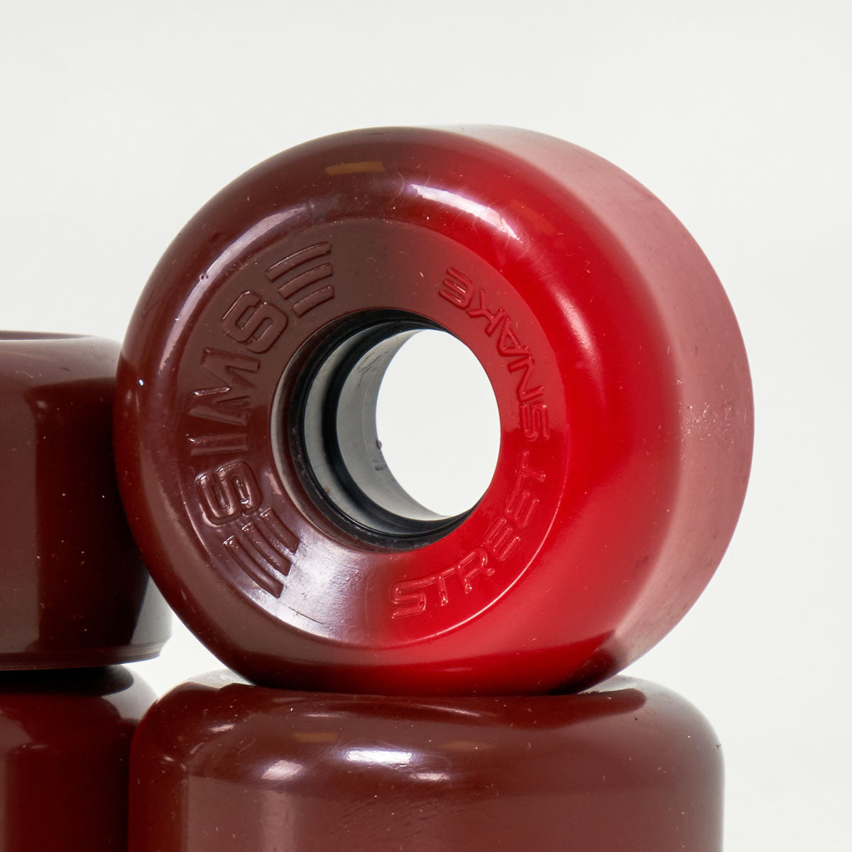 Sims Street Snakes 62mm/78a Wheels - Red/Black – Loco Skates