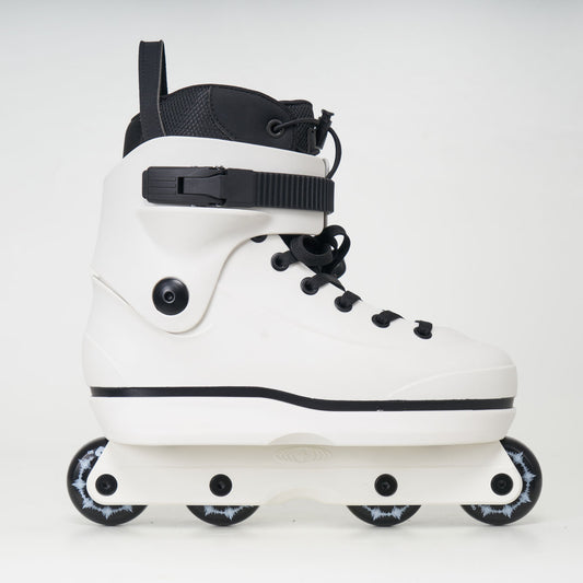 Standard Omni Skates - White -Complete W/Flat Setup