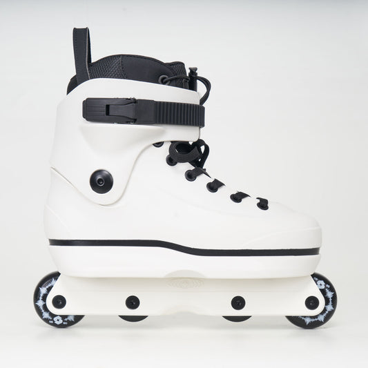Standard Omni Skates - White - Complete W/Anti-Rocker
