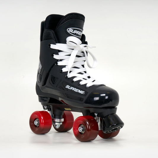 Supreme Turbo 33 Roller Skates + SIMS Wheels | BLACK