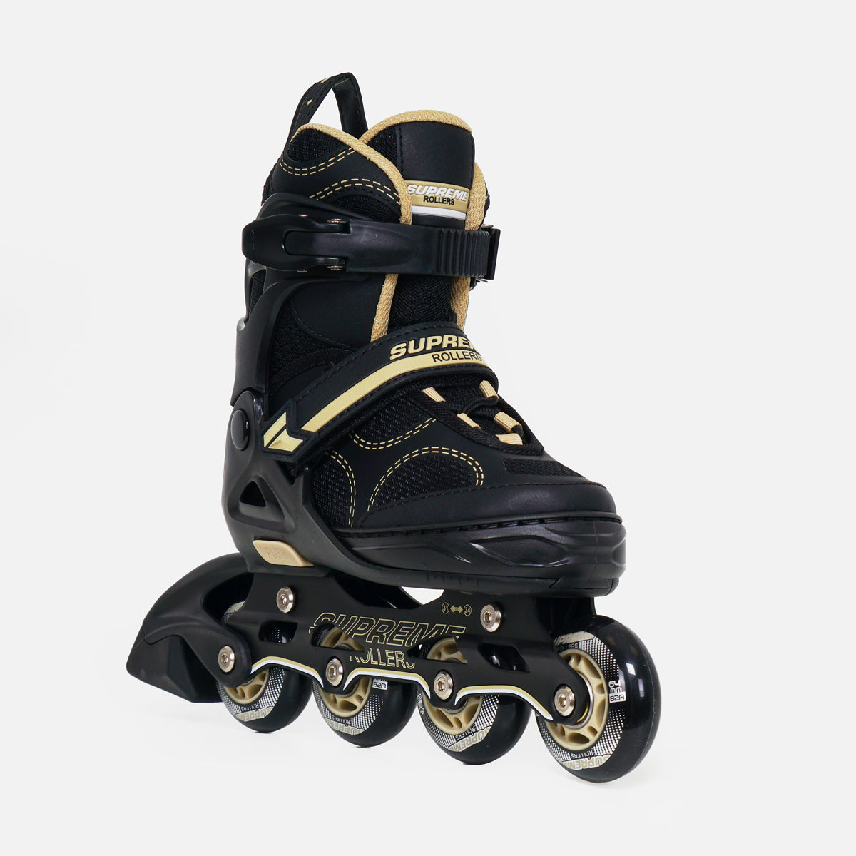 Supreme Venice - Kids Adjustable Inline Skates - Gold