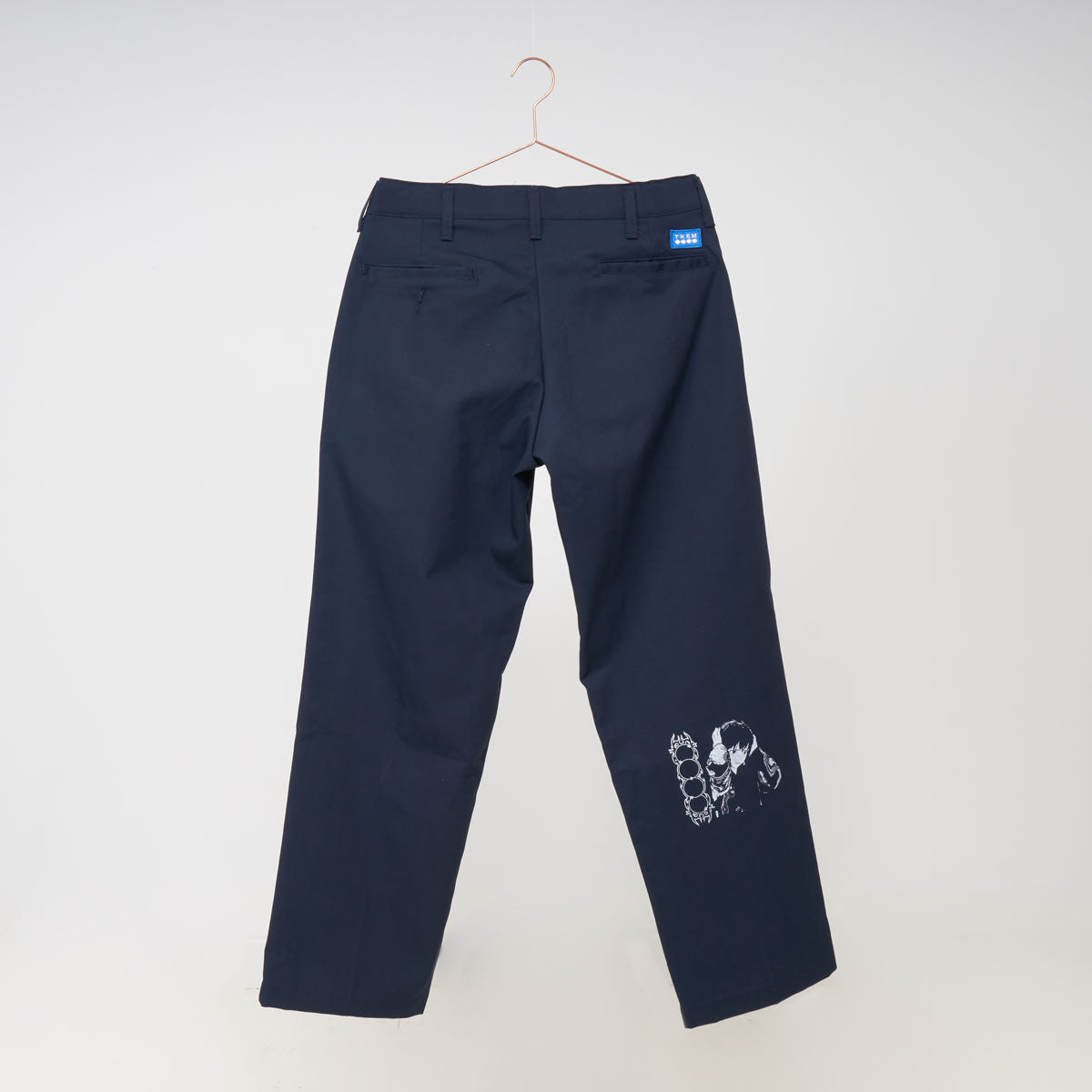 T8 X THEM Worker Pants - Navy