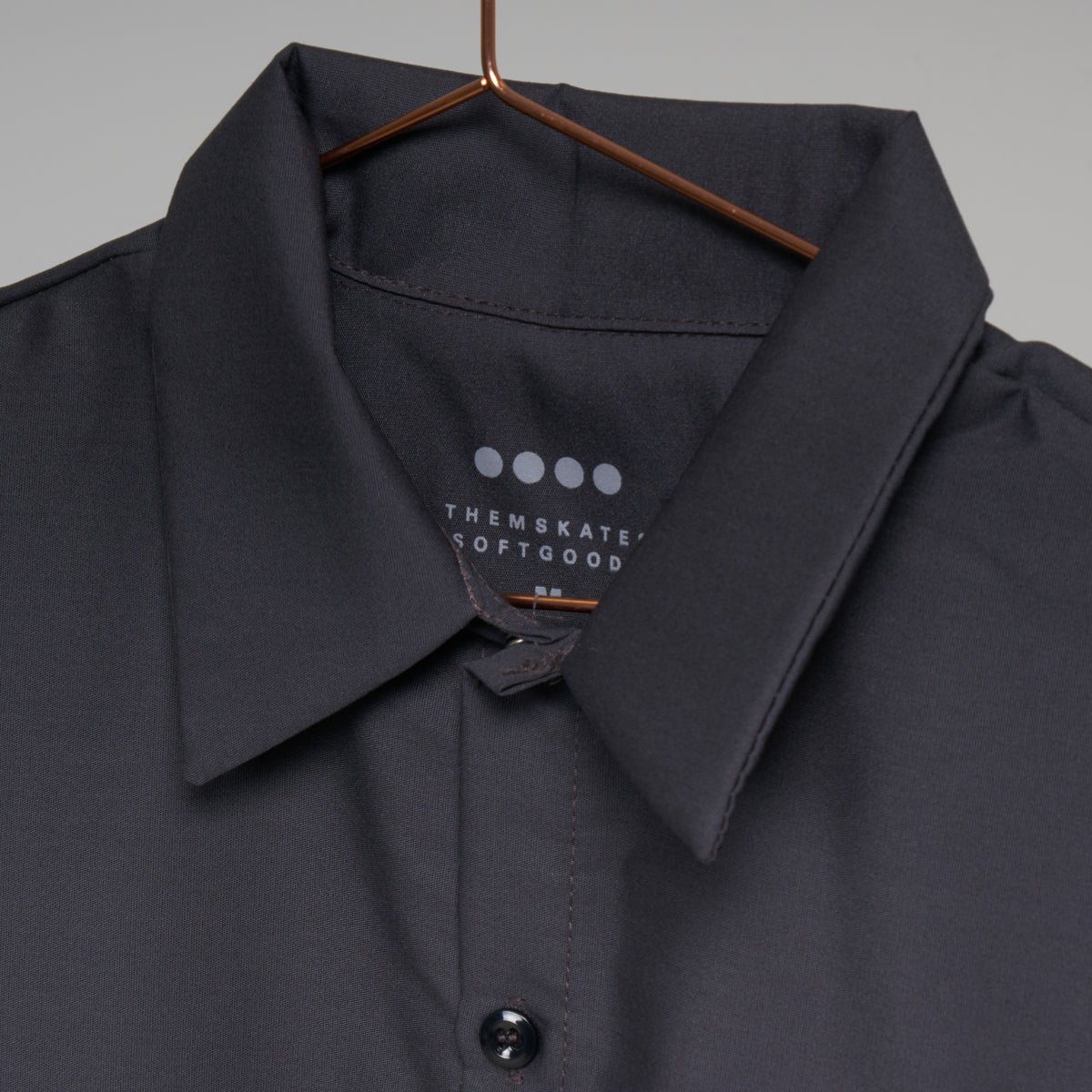 THEM Mac Button Shirt - Grey