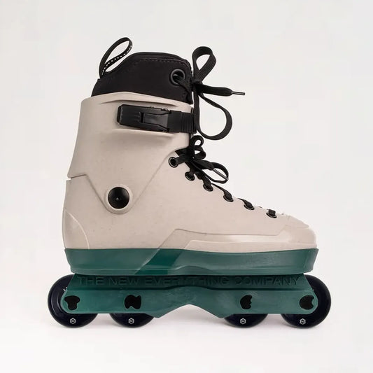 TNEC Twin Skates — Complete w/Intuition Premium Liners + Green Soul Plates
