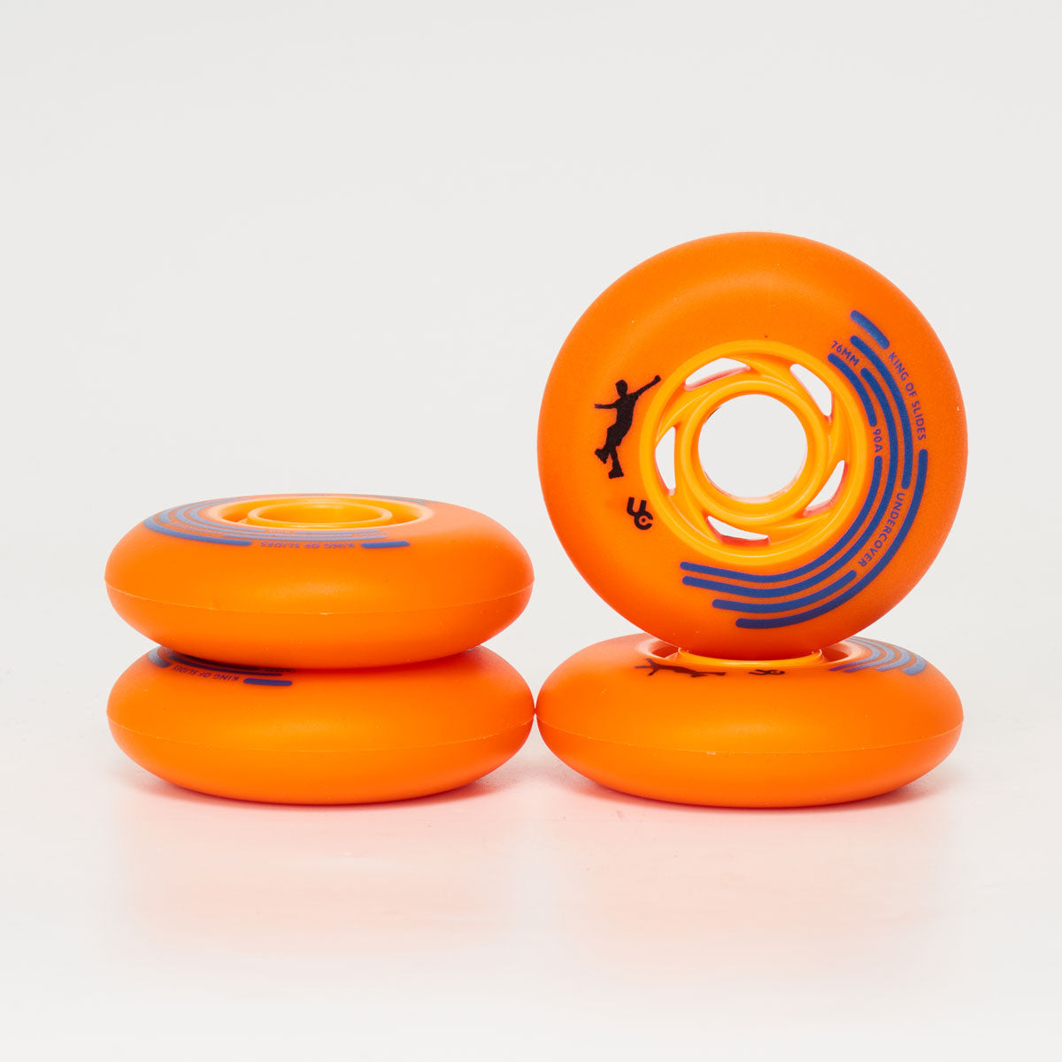 Undercover King Of Slides 76mm Wheels - Orange