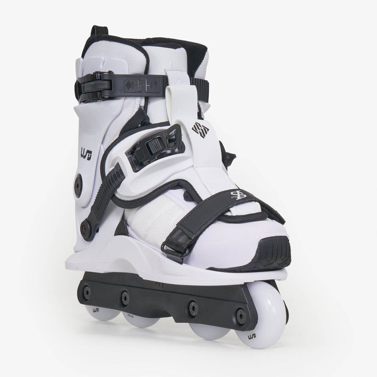 USD Shadow Team White - Aggressive Inline Skates - Loco Skates