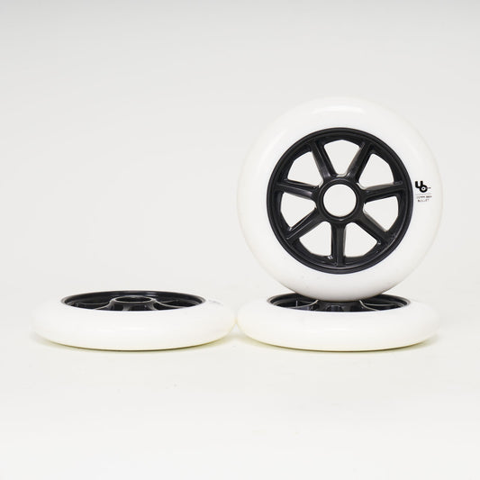 Undercover Team 125mm Wheels - White (3-Set)