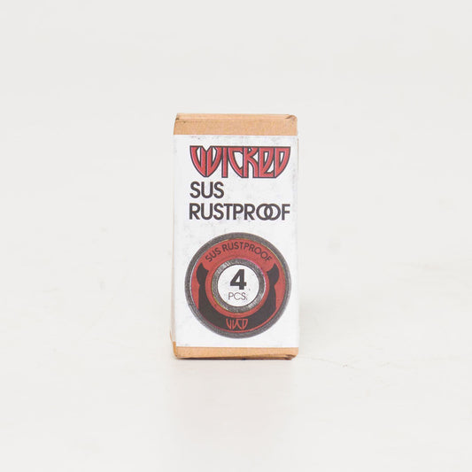Wicked Twincam SUS Rustproof ABEC 7 Bearings - 4 Set