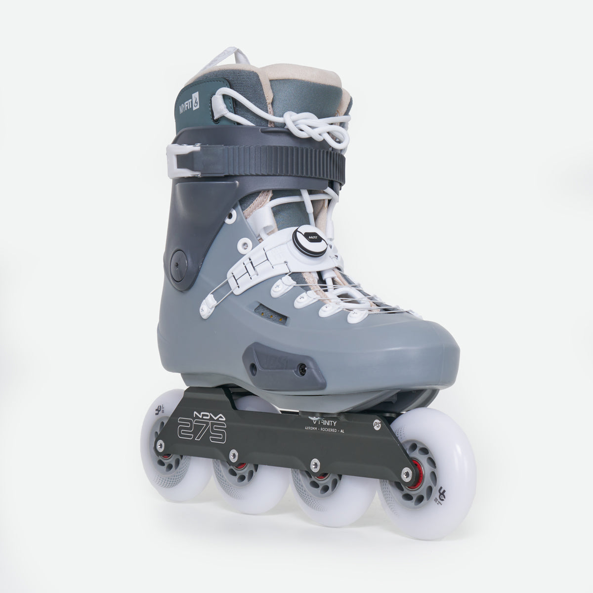Powerslide Zoom Pro 90 PDS Inline Skates - Unisex - Grey