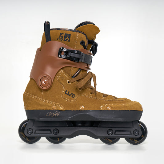 USD Aeon 60 Sam Crofts V Pro Skates - Brown