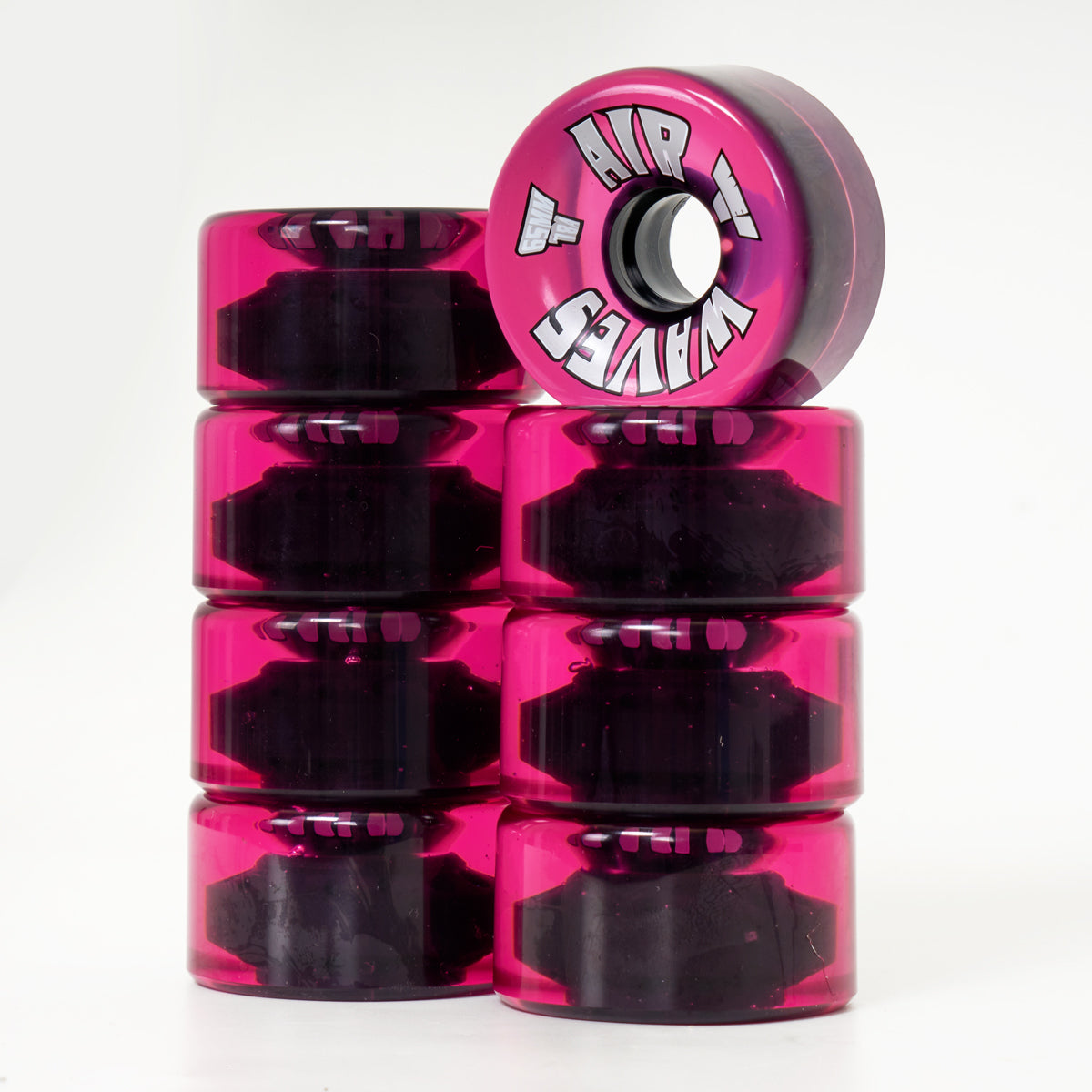 Airwaves 65mm/78a Wheels - Clear Pink