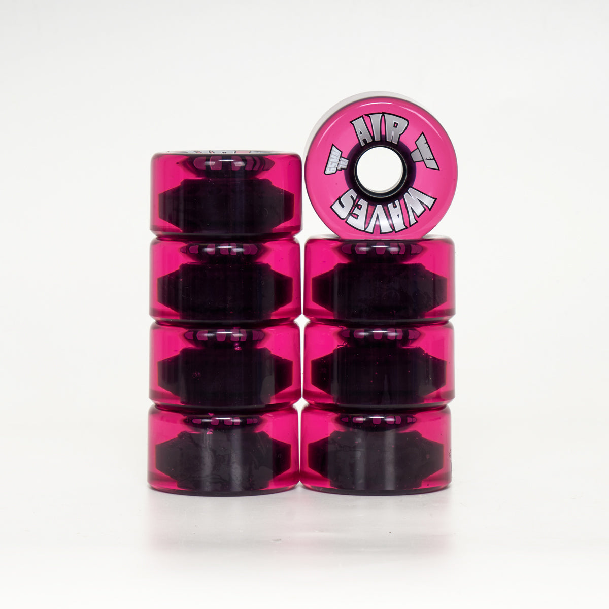 Airwaves 65mm/78a Wheels - Clear Pink