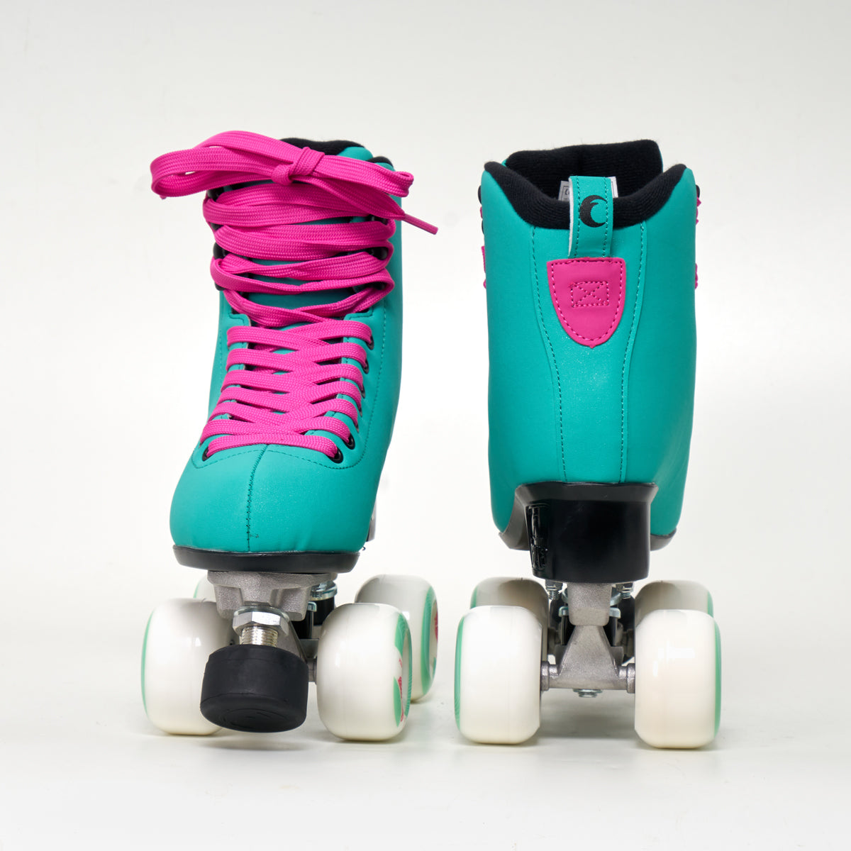 Chaya Melrose Deluxe Rollerskates - Turquoise V3 w/ Adjustable Toe Stop - Loco Skates