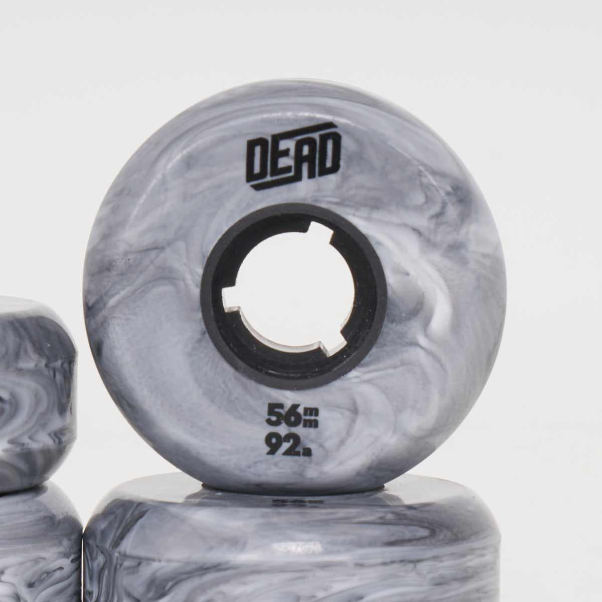 Dead Grey Marble 56mm 92a Wheels