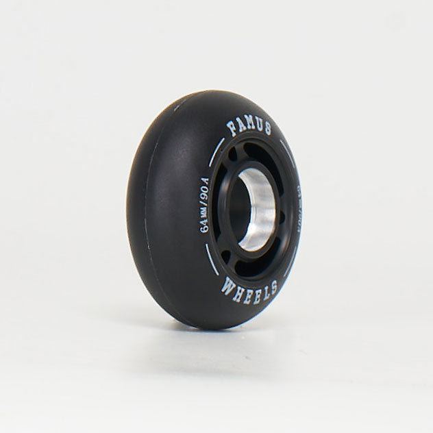 Famus Metal Core 64mm 90a Black Wheels (Singles)