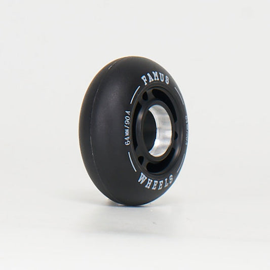 Famus Metal Core 64mm 90a Black Wheels (Singles)