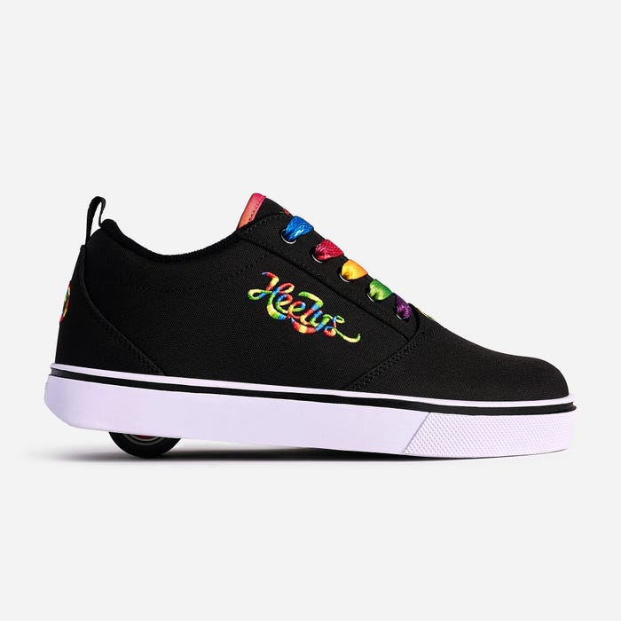 Heelys Pro 20 - Black/Rainbow Cursive