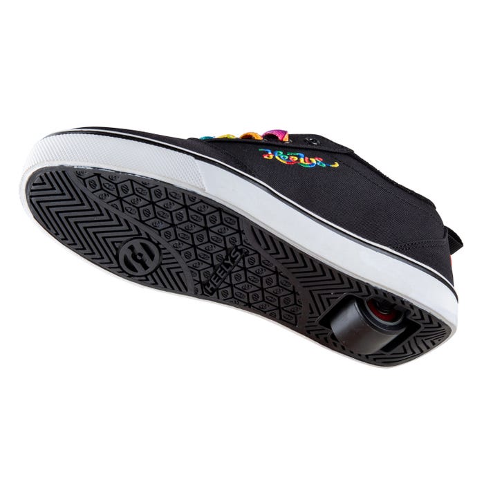 Heelys Pro 20 - Black/Rainbow Cursive
