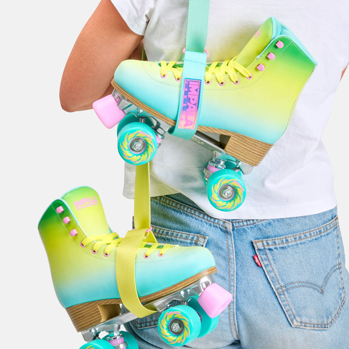 Impala Skate Strap - Lime Spritzer