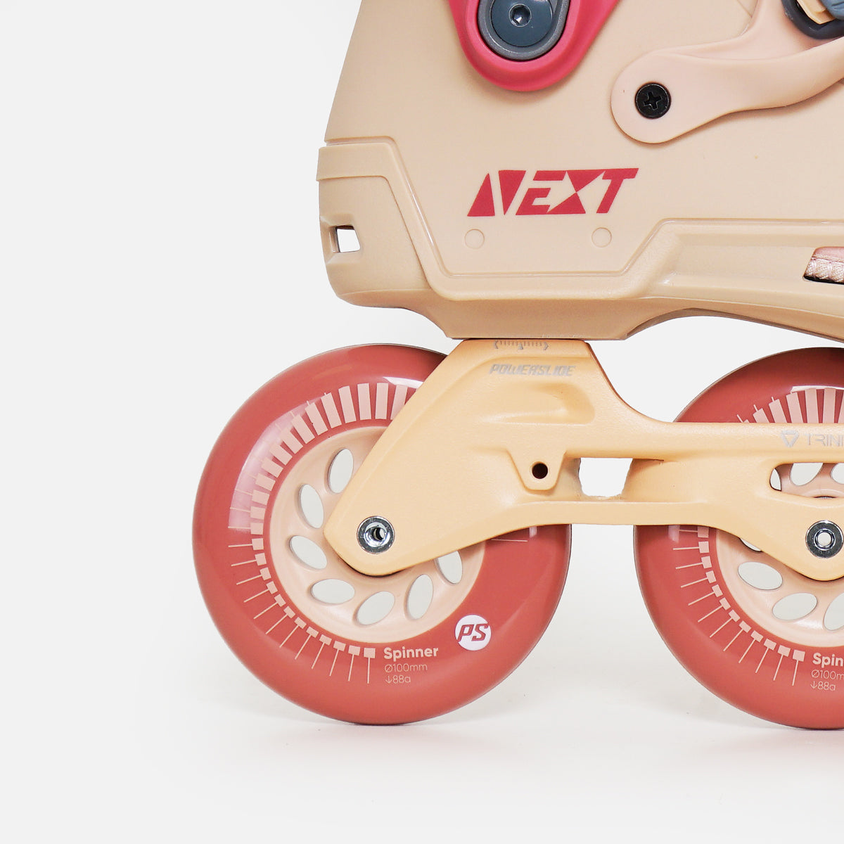 Powerslide Next 2.0 Burgundy 100 - 3 Wheel Inline-Skates