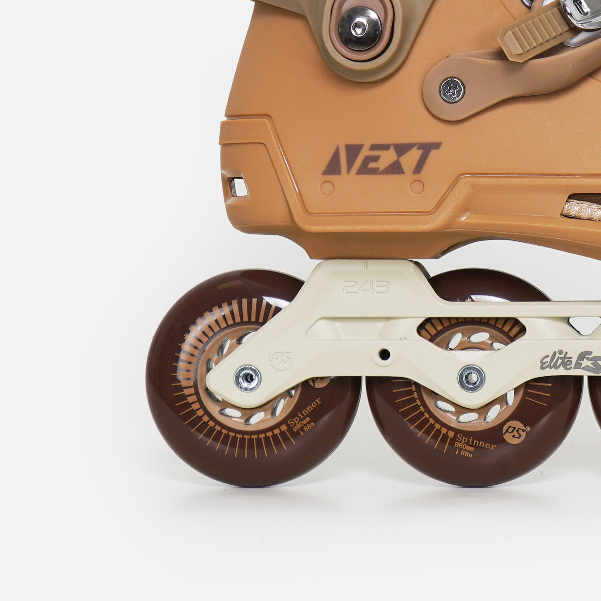 Powerslide Next 2.0 Core 80 Inline Skates - Chocolate