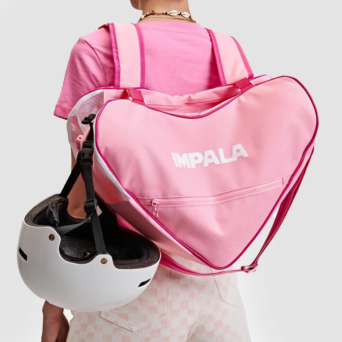 Impala Heart Shaped Skate Bag - Pink