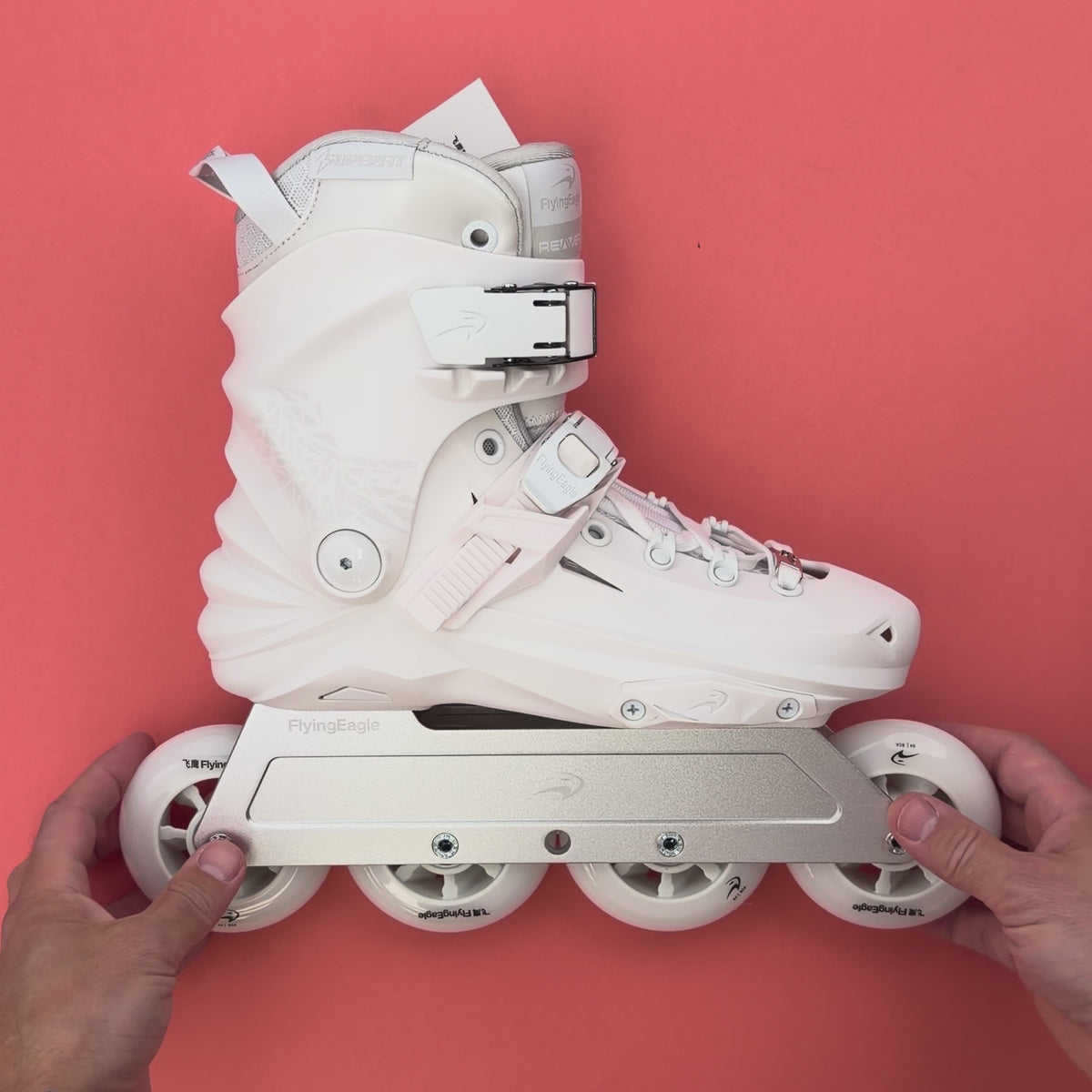 Flying Eagle Reaver PRO Inline Skates - Unisex - White – Loco Skates