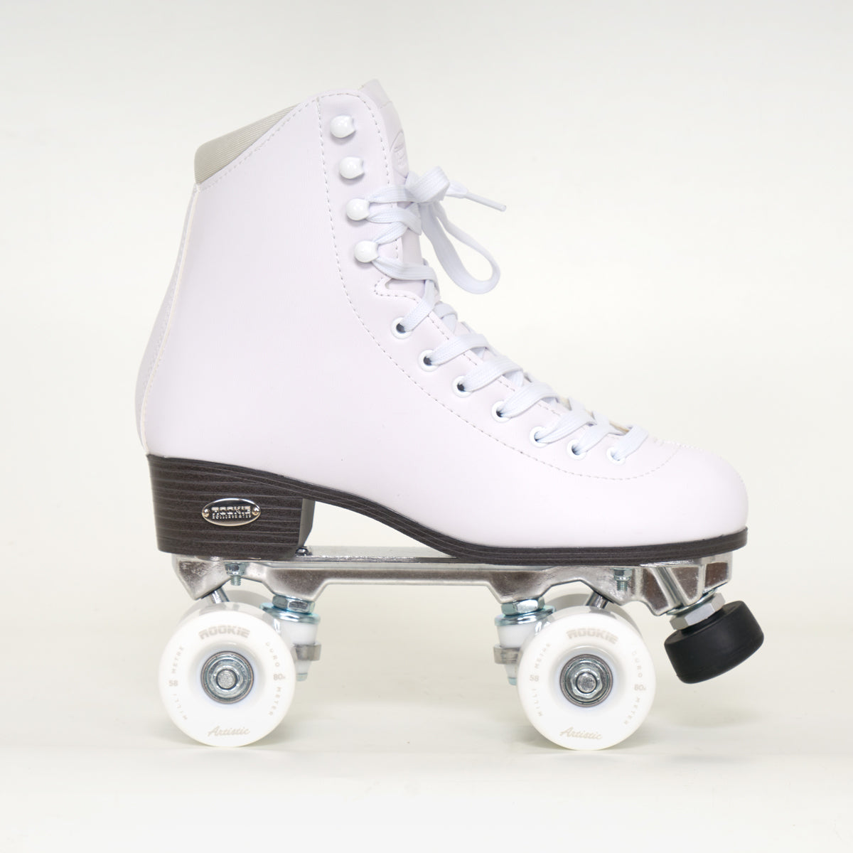 Rookie Artistic Rollerskates - White