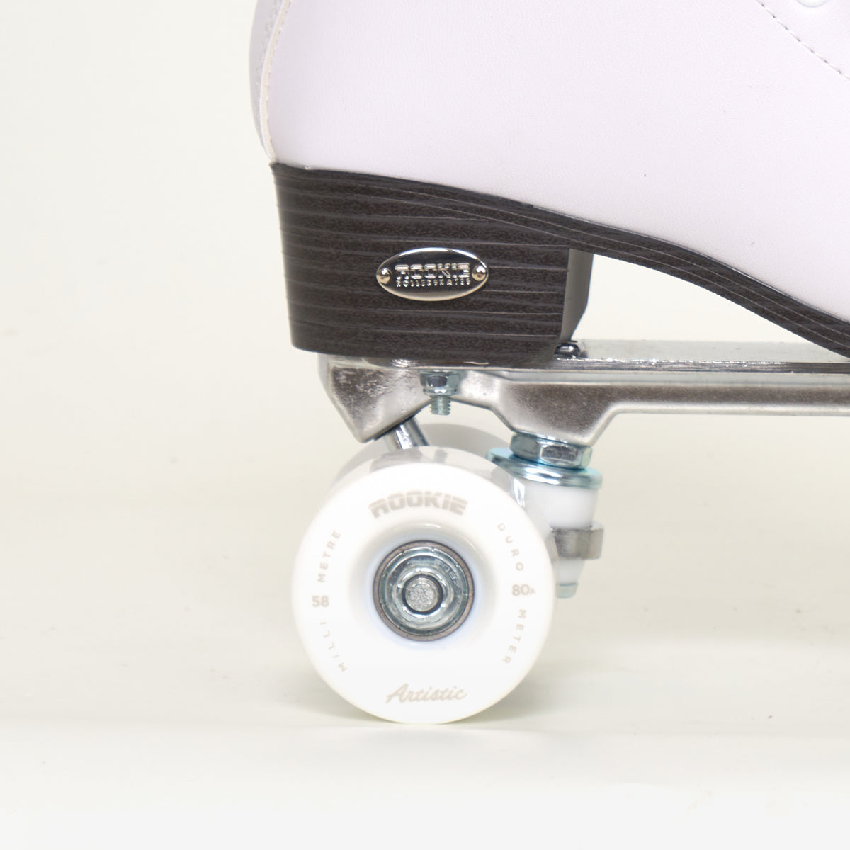 Rookie Artistic Rollerskates - White