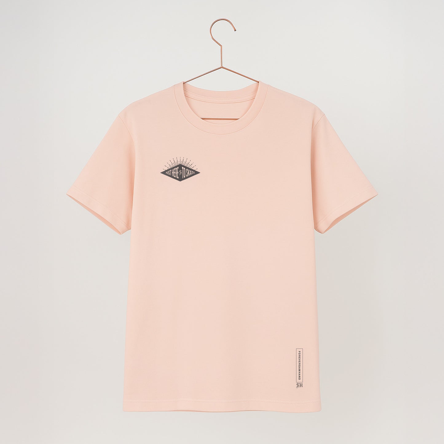UKBC "Just Here To Skate" Pink T-Shirt - Forever Sam Hand - **PRE ORDER NOW CLOSED***
