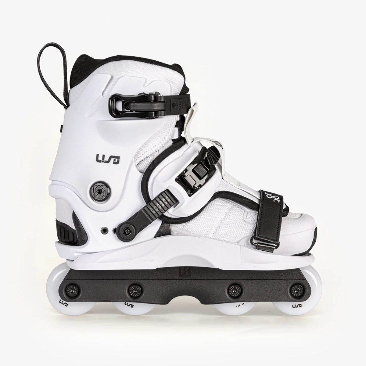 USD Shadow Team White - Aggressive Inline Skates - Loco Skates