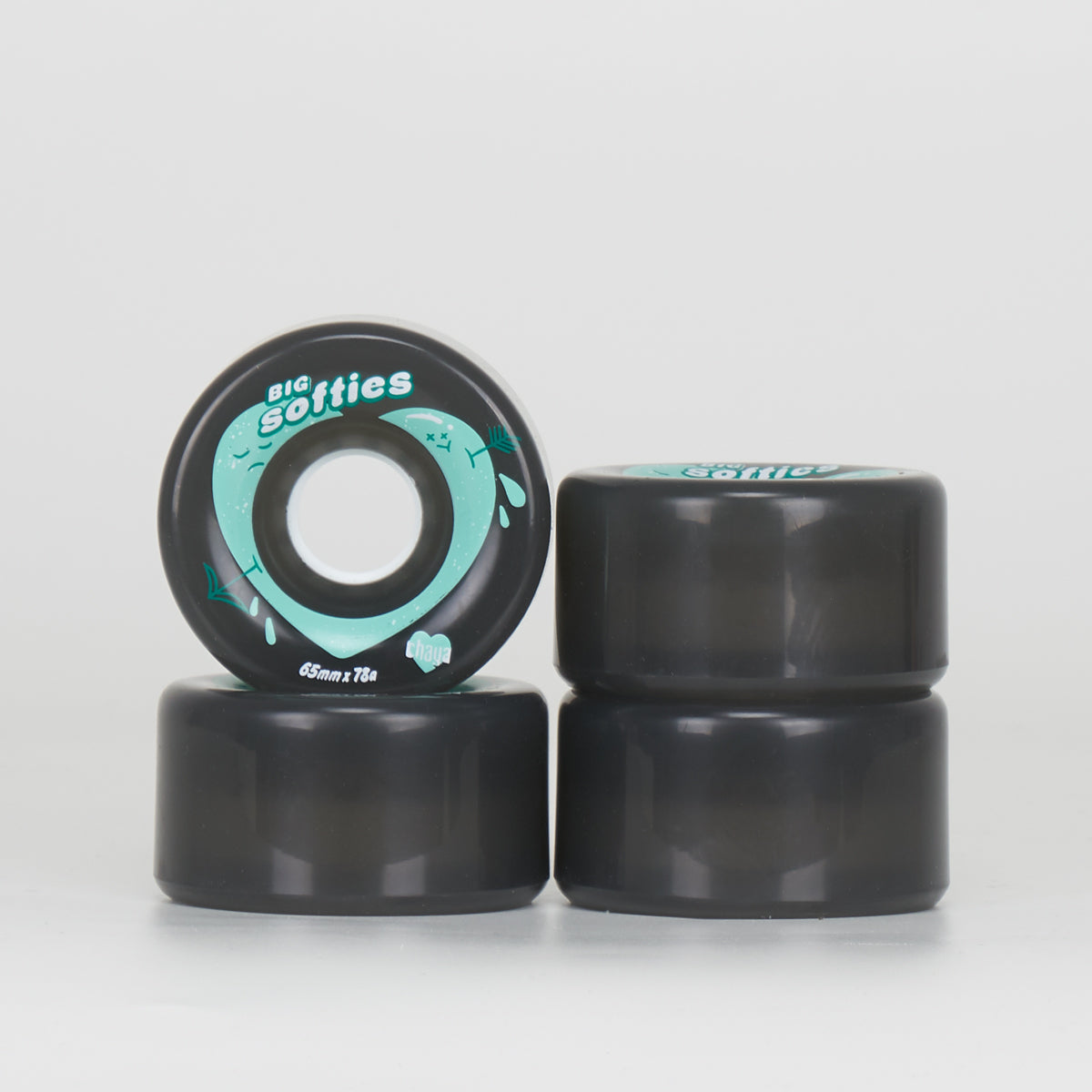 Chaya Big Softies 65mm/78A - Clear Black