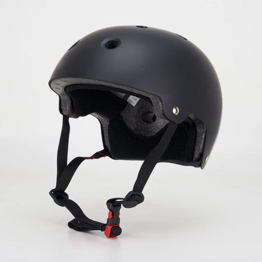 Core Street Skate Helmet - Black With Black Gloss Decal-Core-Aggressive Skate,black,Helmets,Protective Gear