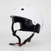Core Street Helmet - White with Black Decal
