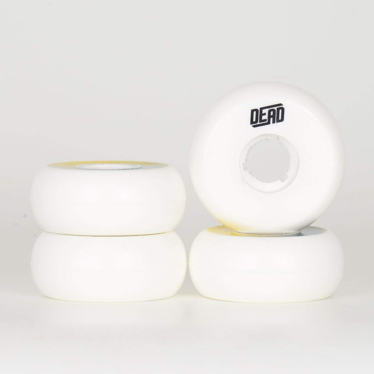 Dead 58mm / 88A White Gradient Wheels-Dead-58mm,Aggressive Skate,atcUpsellCol:upsellwheels,Bemag,green,Skate Parts,Wheels,white,yellow