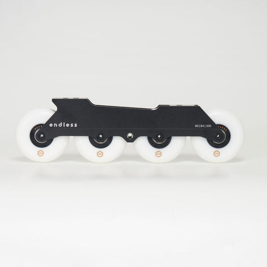 Endless 80 MK2 Black Frames - Loco 'GET SET' Frame/Wheel Set
