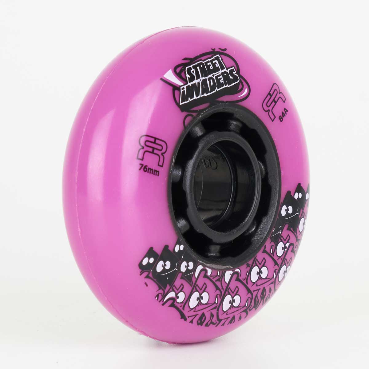FR Street Invader II Pink Wheels 72mm / 76mm / 80mm (Singles)-FR Skates-72mm,76mm,80mm,atcUpsellCol:upsellseba2,atcUpsellCol:upsellwheels,Current,Freeskate / Powerblade,New Stuff,pink