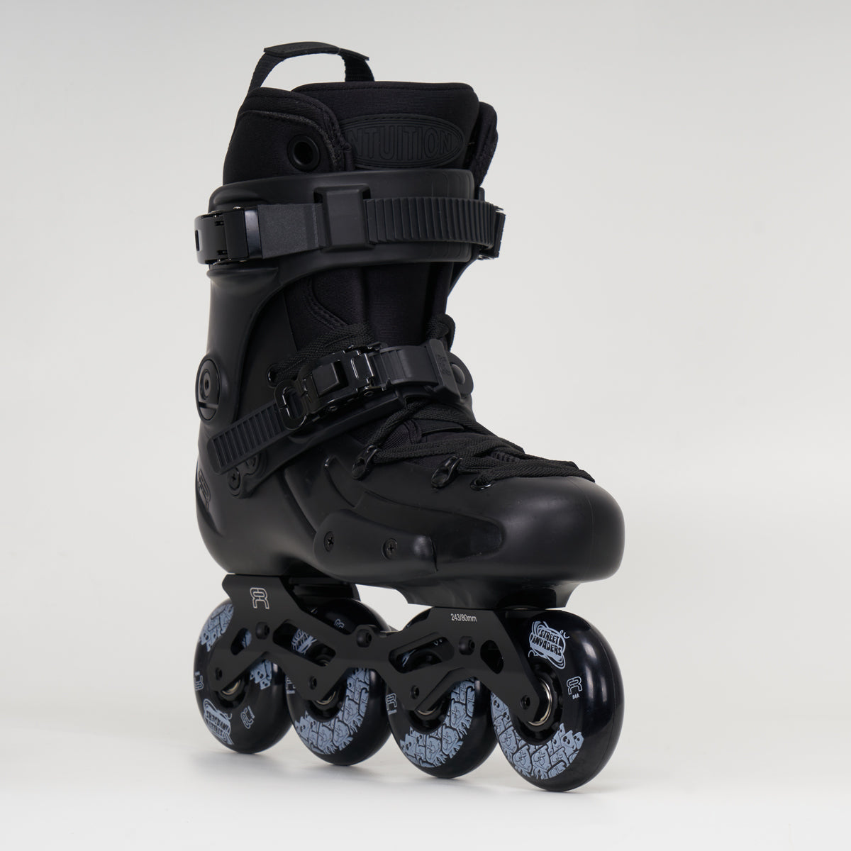 FR Skates FR1 80 Deluxe Intuition Black Skates - Version 3