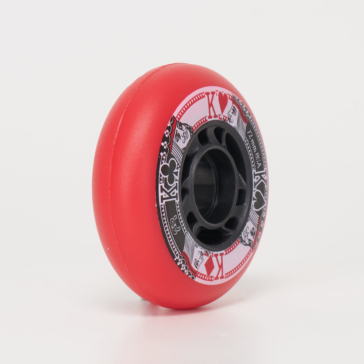 FR Street Kings 72mm Wheels - Red (Singles)