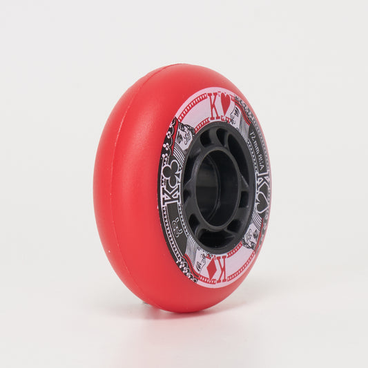 FR Street Kings 72mm Wheels - Red (Singles)