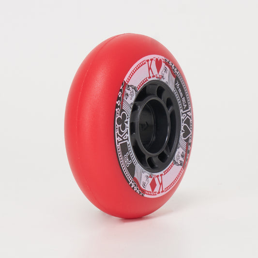 FR Street Kings 76mm Wheels - Red (Singles)