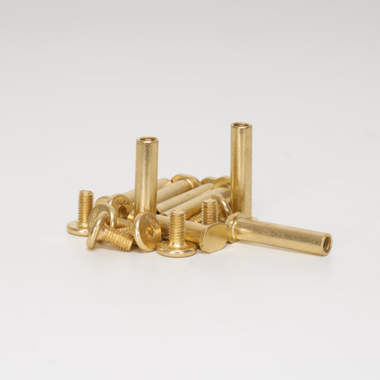 Fifty- 50 Axles for Prime and Balance 2 Frames - Replacement Bolts - Bronze