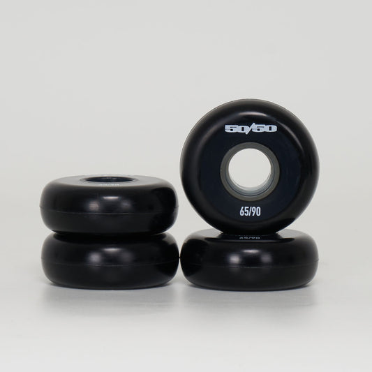 Fifty-50 65mm 90a Wheels - Black