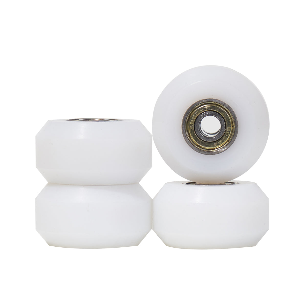 Fifty - 50 Anti Rocker White Wheels with bearings