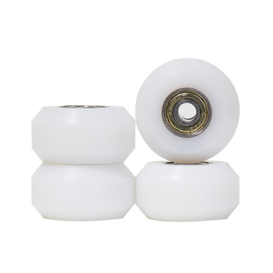 Fifty - 50 Anti Rocker White Wheels with bearings