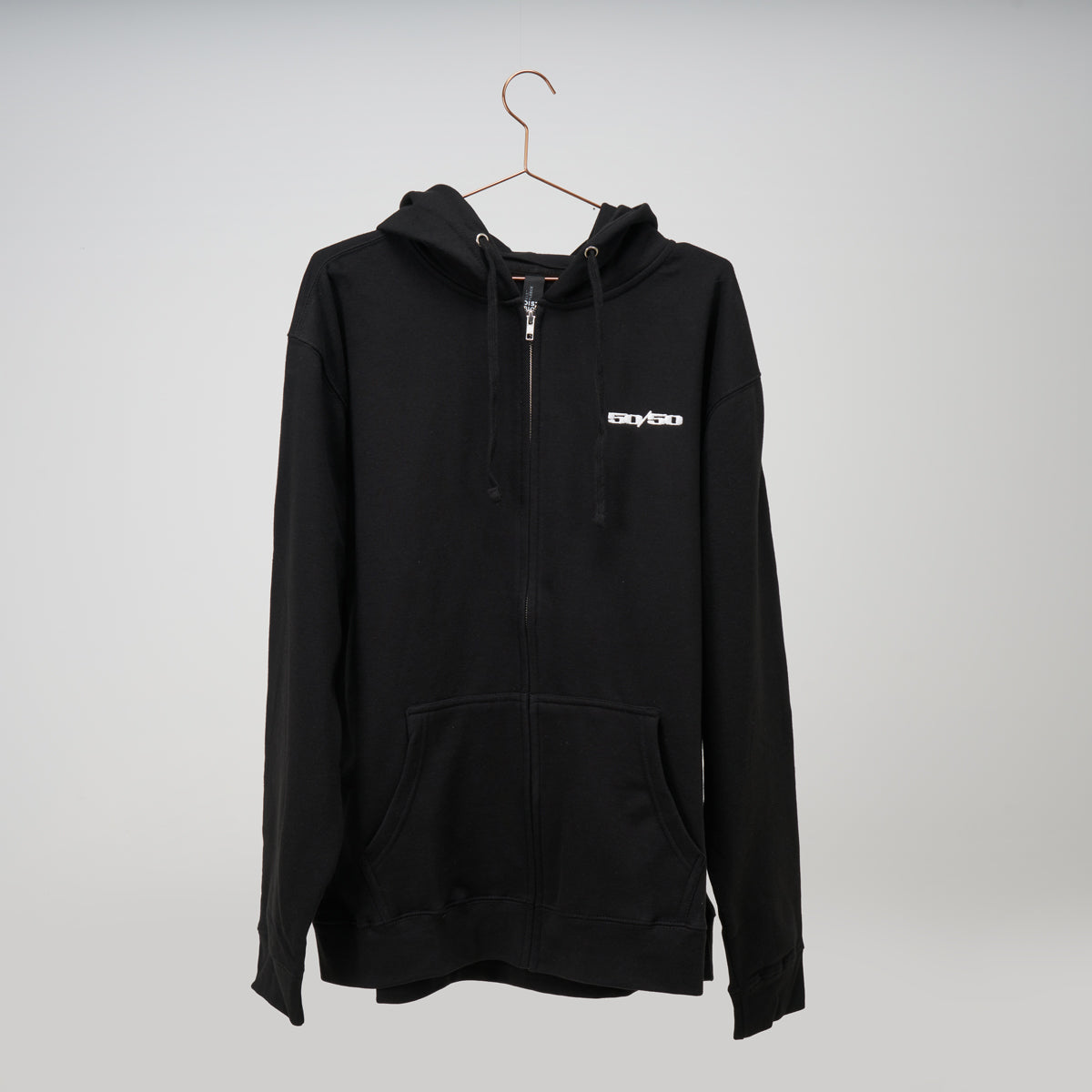 Fifty 50 'Stamp' Zip Hood - Black