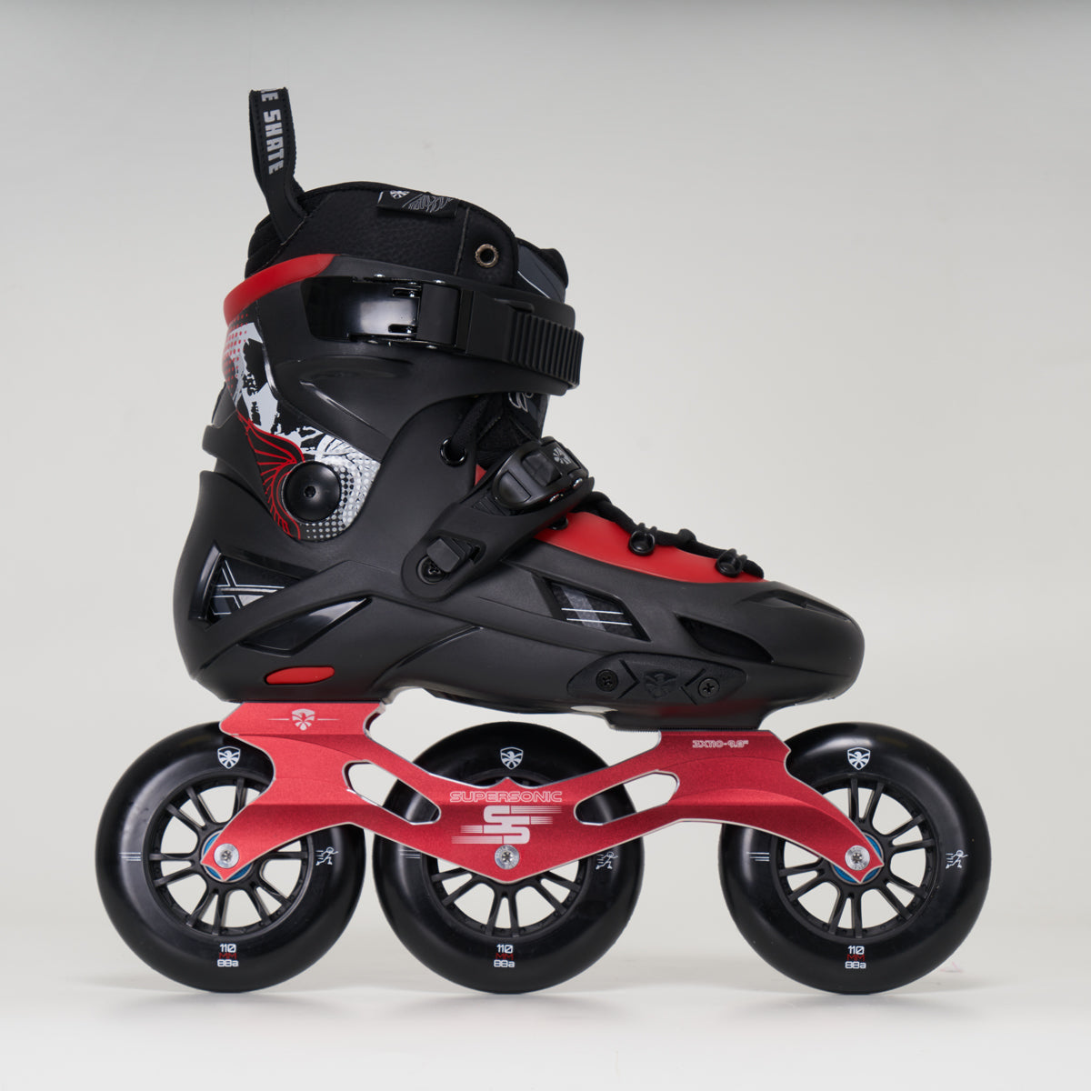 Flying Eagle F110H Optimum Inline Skates - Unisex - Black/Red